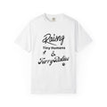 Raising Tiny Humans & Furry Babies T‑Shirt